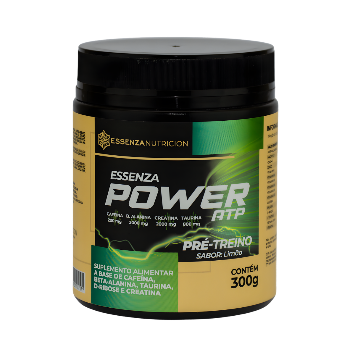 Kit Performance Total: Creatina Monohidratada 300g + Pré-Treino Power ATP 300g