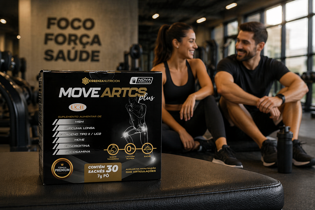 Move Artcs Colágeno Tipo II: o suporte completo para articulações mais fortes, sem dor e com mais mobilidade