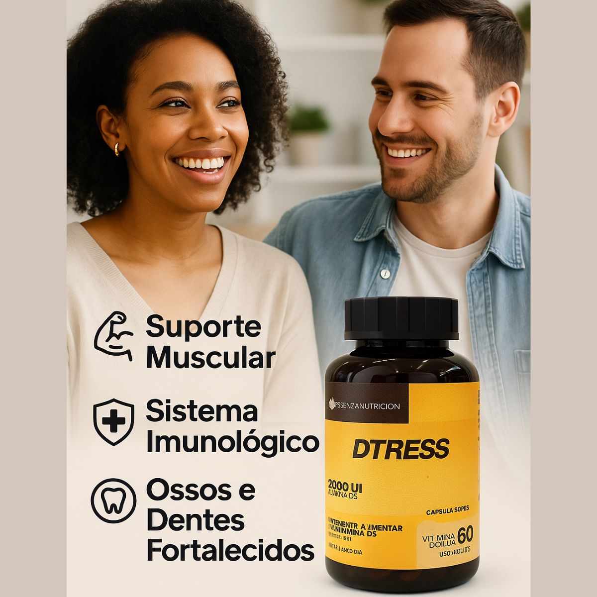 DTRESS Vitamina D3 - 2000UI