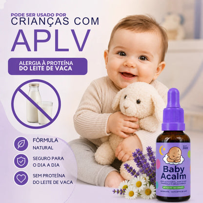 Baby Acalm 30ml - Auxílio Natural para Sono Profundo, Relaxamento e Equilíbrio Emocional
