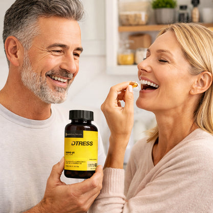 Vitamina D3 2000UI Colecalciferol DTRESS | Imunidade, Ossos e Saúde Muscular