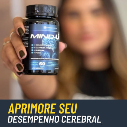Mind-Up Nootrópico - 60 Cápsulas | Concentração, Foco, Energia e Produtividade